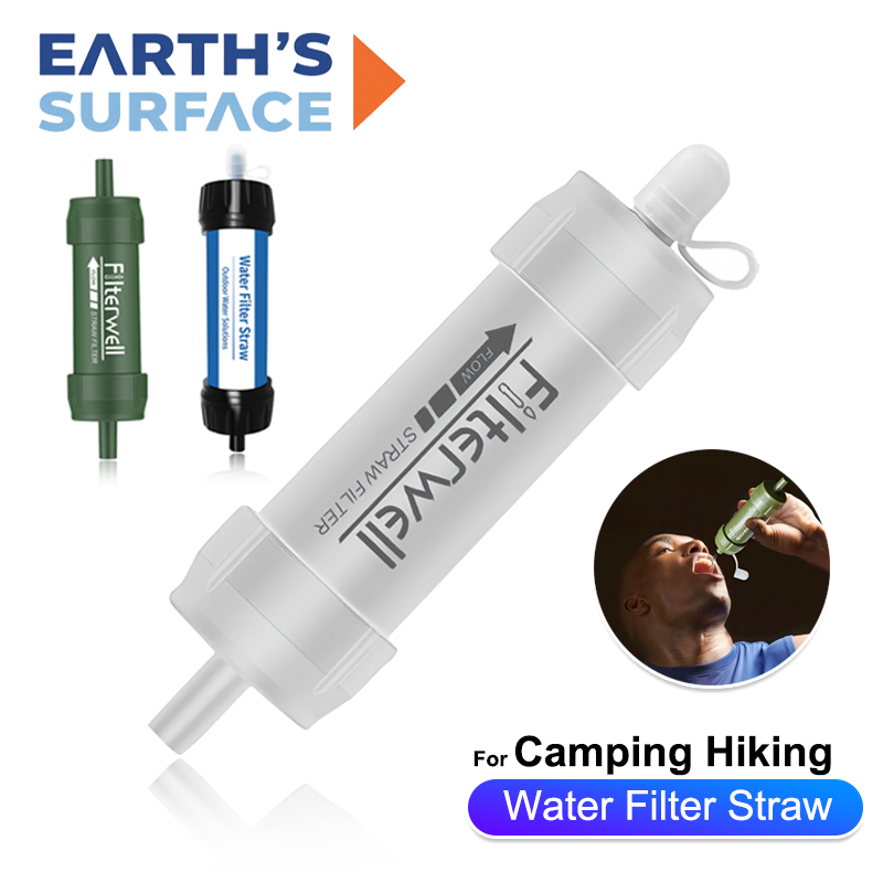 Water Purification Straw - Filtro Acqua Portatile Mini per Esterni,