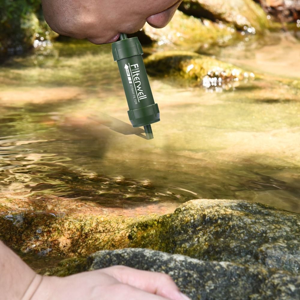 Water Purification Straw - Mini Filtro per Acqua a Cannuccia