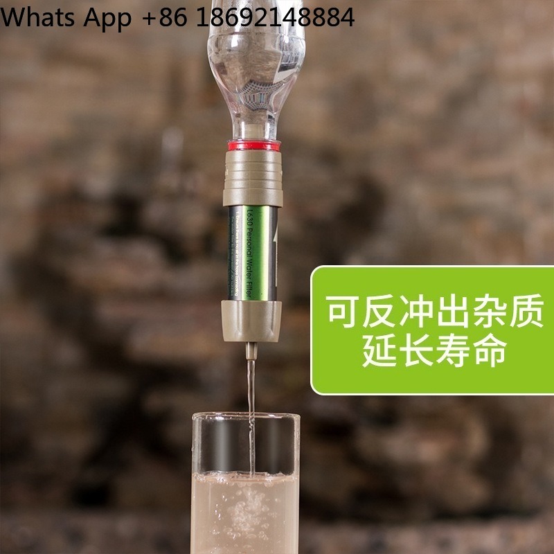 Water Purification Straw - Sacchetto per la purificazione dell'acqua a