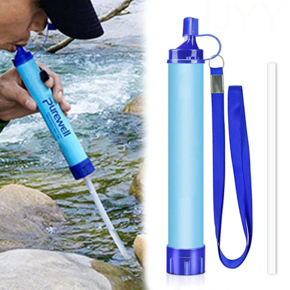 Water Purification Straw - Mini filtro per l'acqua da esterno,