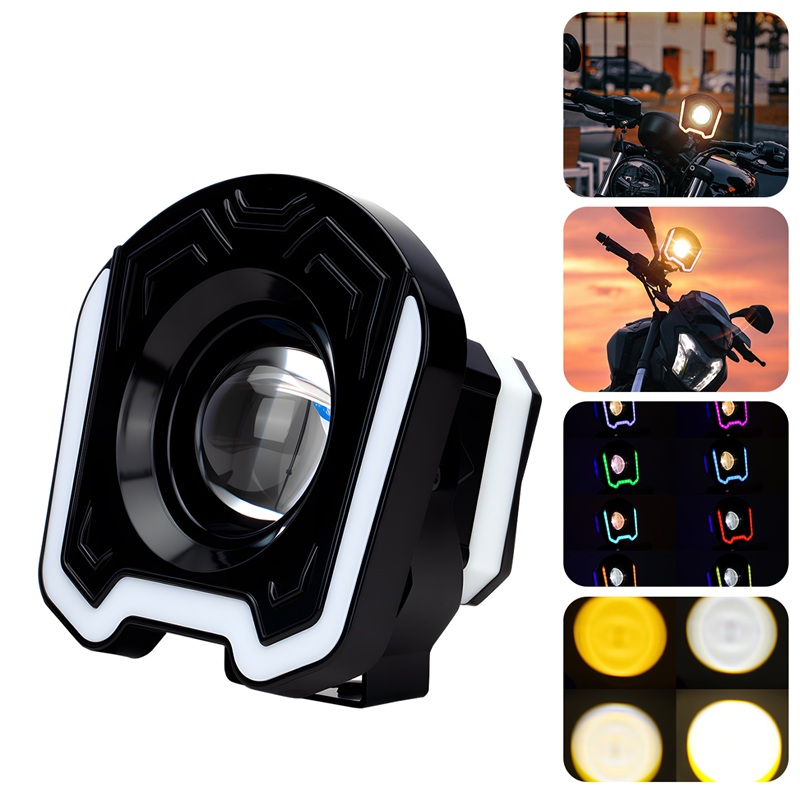Sos Light Strobe - Faretto LED per moto da 4
