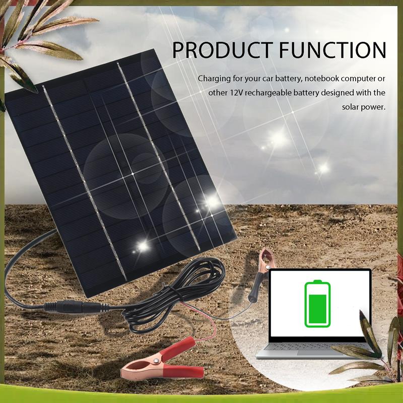 AB98-5.5W 12V Pannello Solare  - Solar Emergency Charger recensione e prezzo