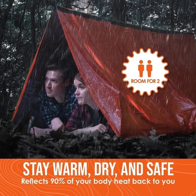 Kit Tenda di Emergenza per 2 P - Emergency Mylar Tent recensione e prezzo