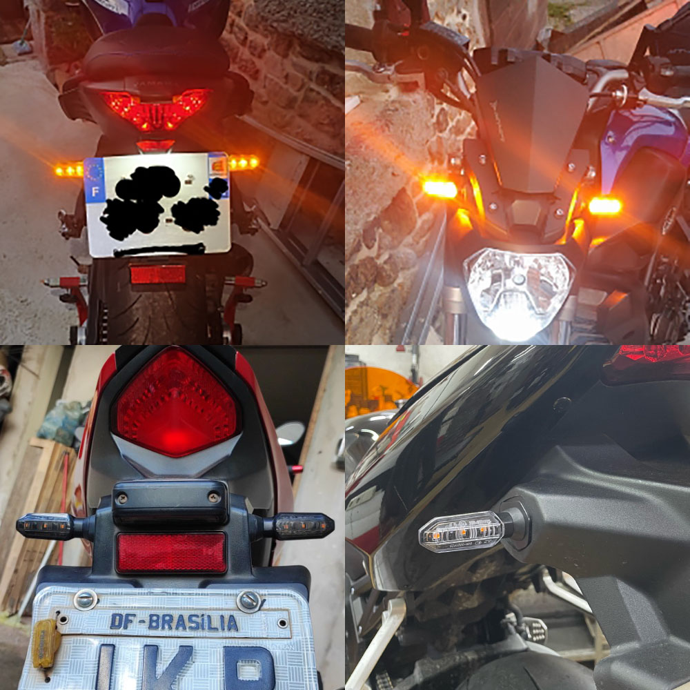 8mm Mini Moto LED Indicatori d - Sos Light Strobe recensione e prezzo