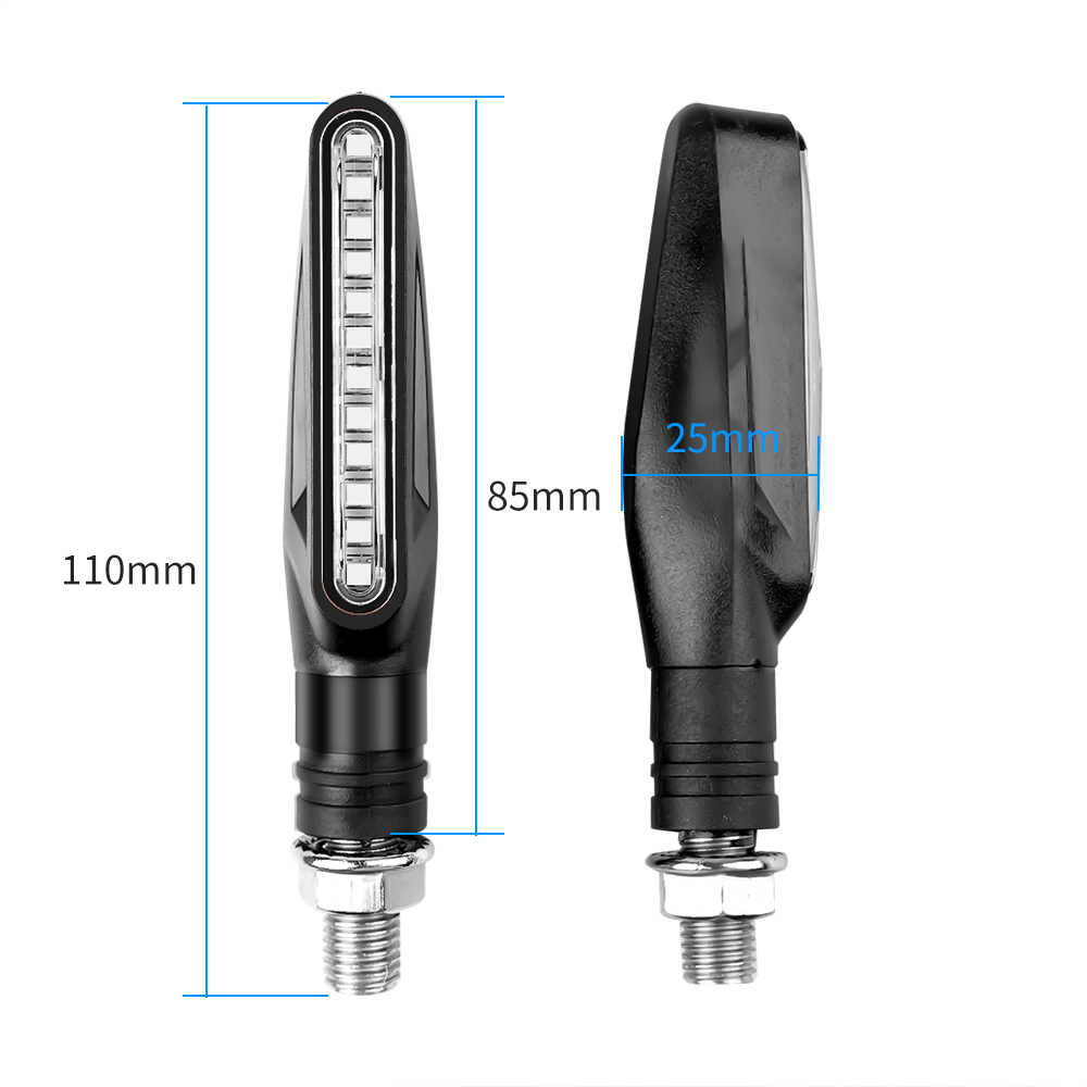 2PCS LED Indicatori di direzio - Sos Light Strobe recensione e prezzo
