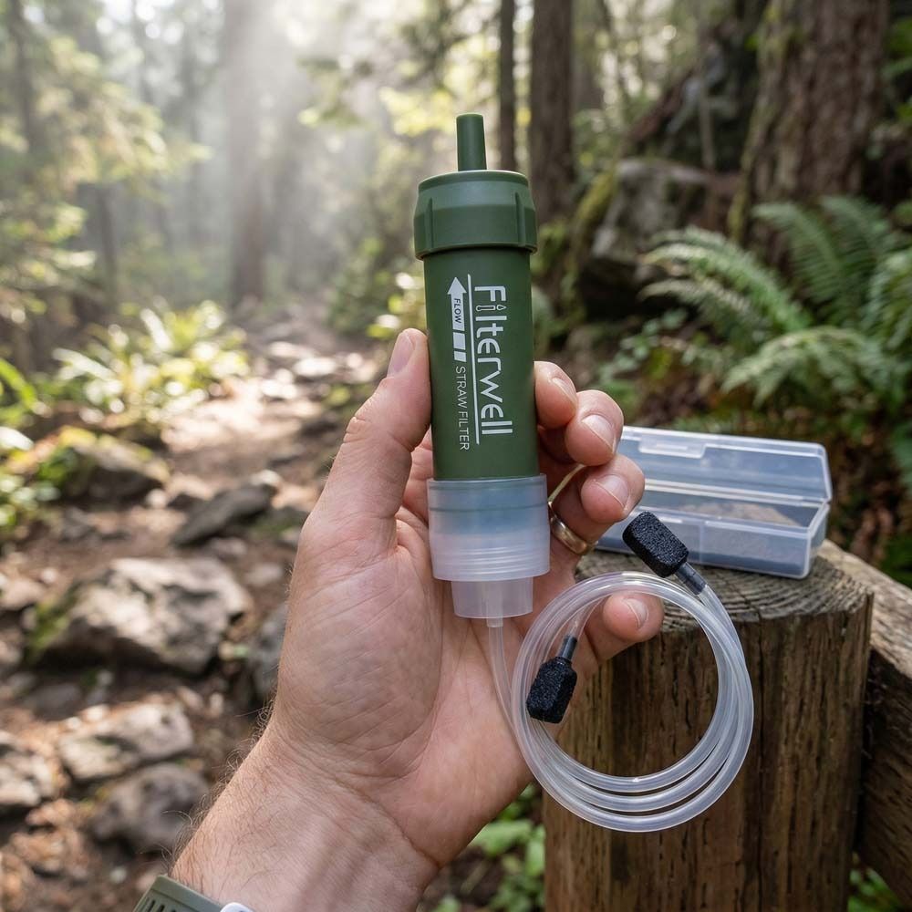 Mini Filtro per Acqua a Cannuc - Water Purification Straw recensione e prezzo