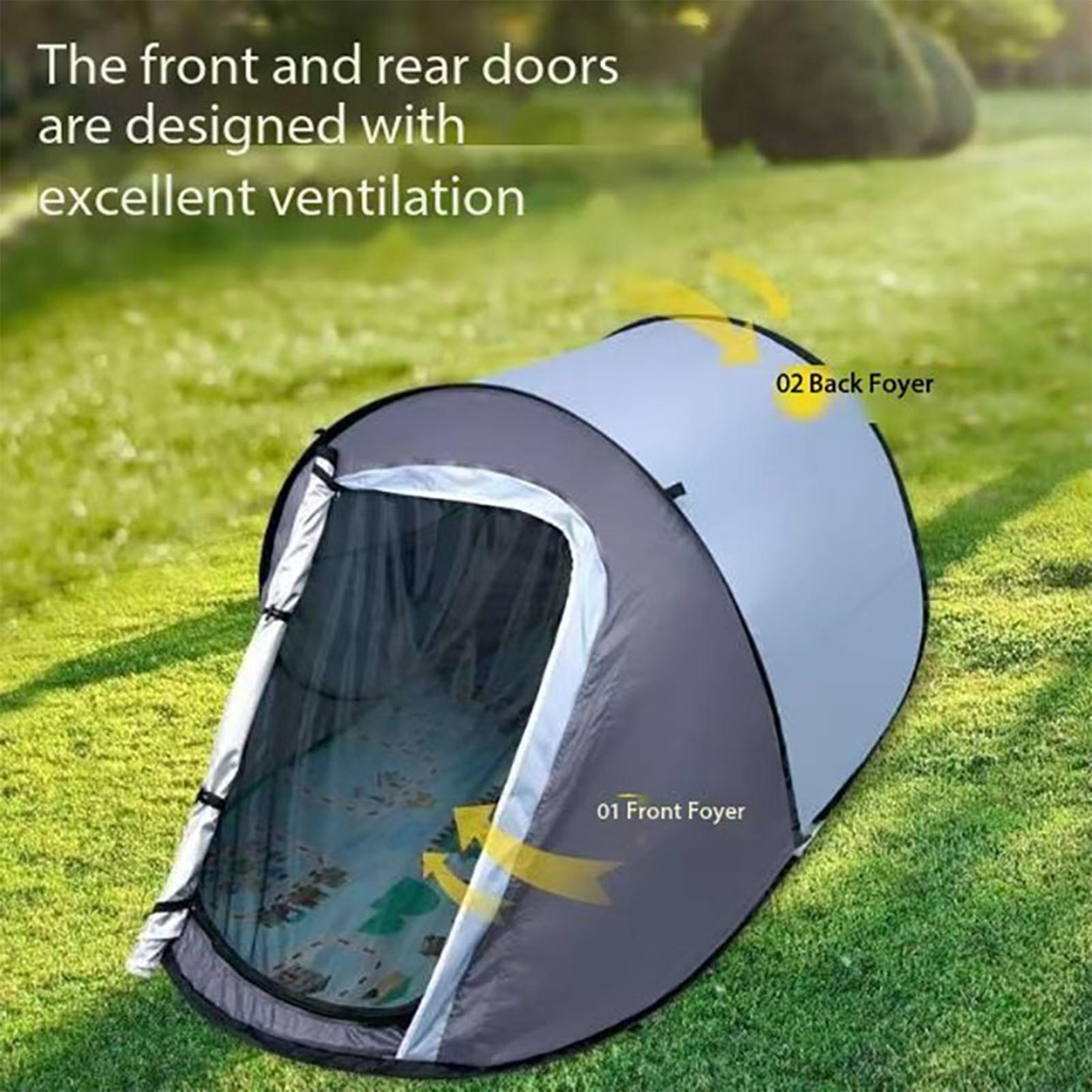 Tenda da campeggio aperta auto - Emergency Mylar Tent recensione e prezzo