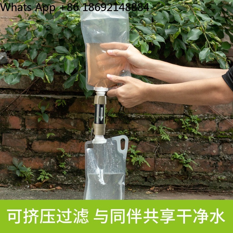 Sacchetto per la purificazione - Water Purification Straw recensione e prezzo